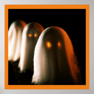 Póster Halloween - Fantasmas 3