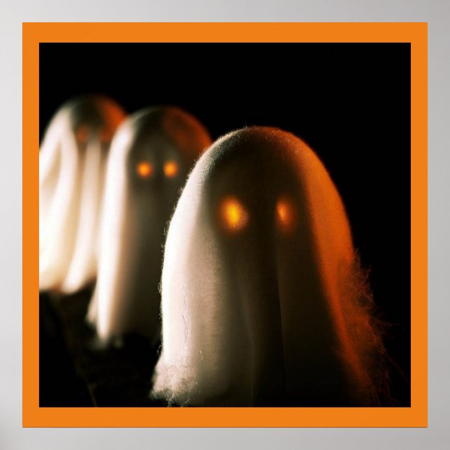 Póster Halloween - Fantasmas 3 (Frente)
