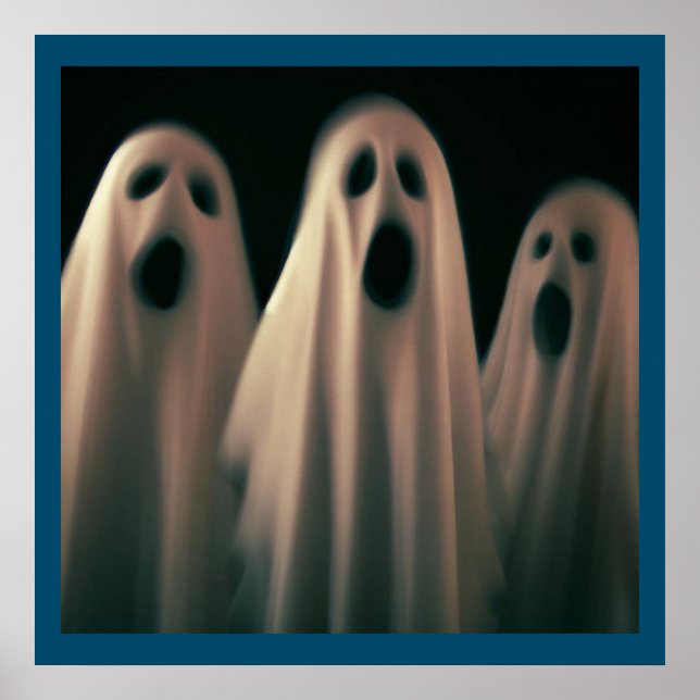 Póster Halloween - Fantasmas 4 (Frente)