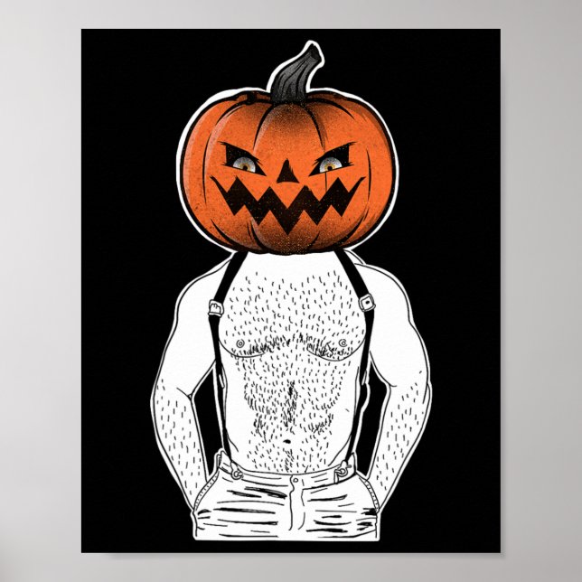 Póster Halloween gay (Frente)