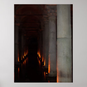 Póster Halloween gótico hasta el infierno Poster
