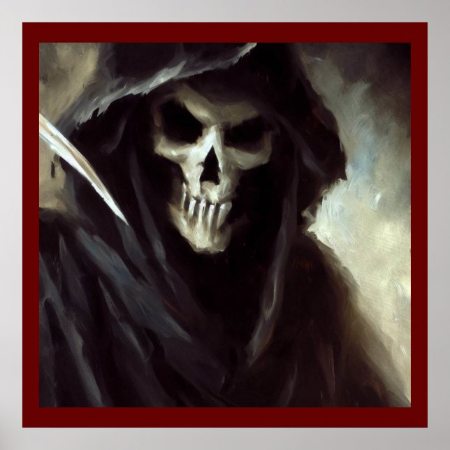 Póster Halloween - Grim Reaper 4 (Frente)