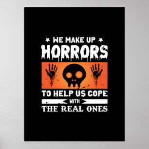Póster Halloween hacemos el horror