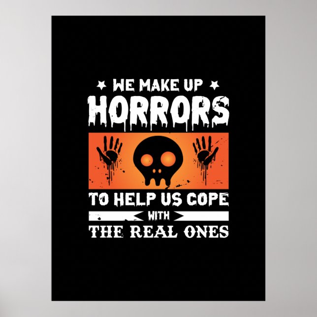 Póster Halloween hacemos el horror (Frente)