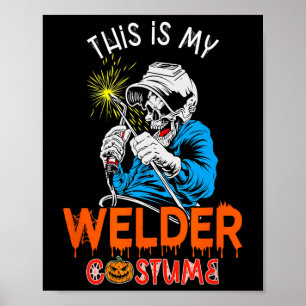 Póster Halloween Halloween Herramientas de Soldadura de H