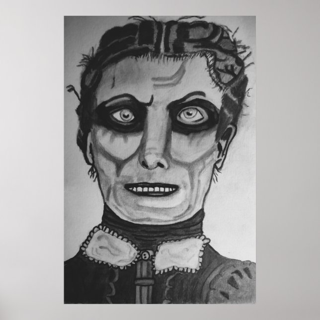 PÓSTER HALLOWEEN HAUNTED HOUSE RESIDENT GHOST (Frente)