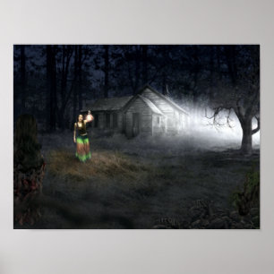 Póster Halloween Horror House