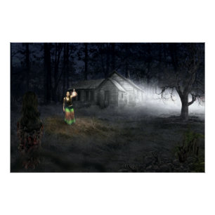 Póster Halloween Horror House