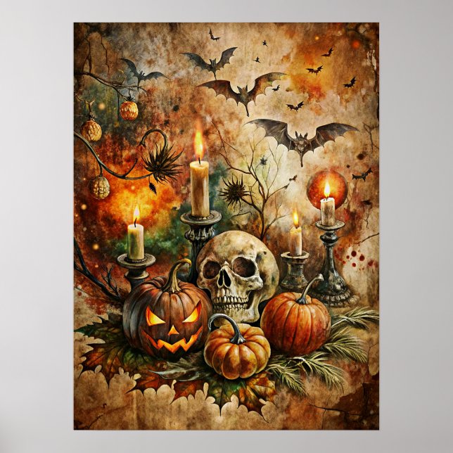 Póster Halloween Horror Poster (Frente)