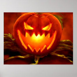 Póster Halloween Jack O Lantern