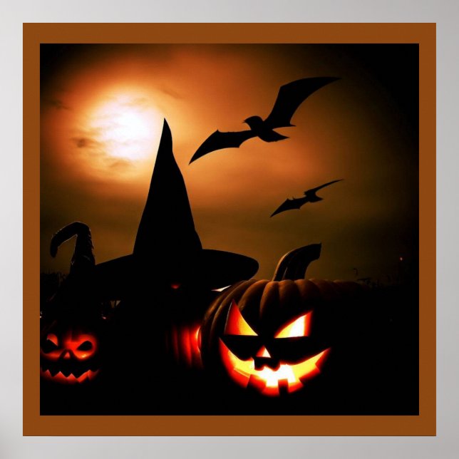 Póster Halloween - Jack-O-Lanterns 7 (Frente)