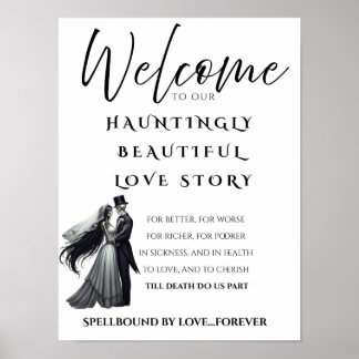 Póster Halloween Love Story Poster