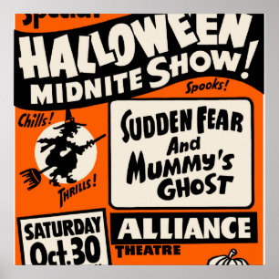 Póster Halloween Midnite Show