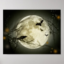 Póster Halloween Moon