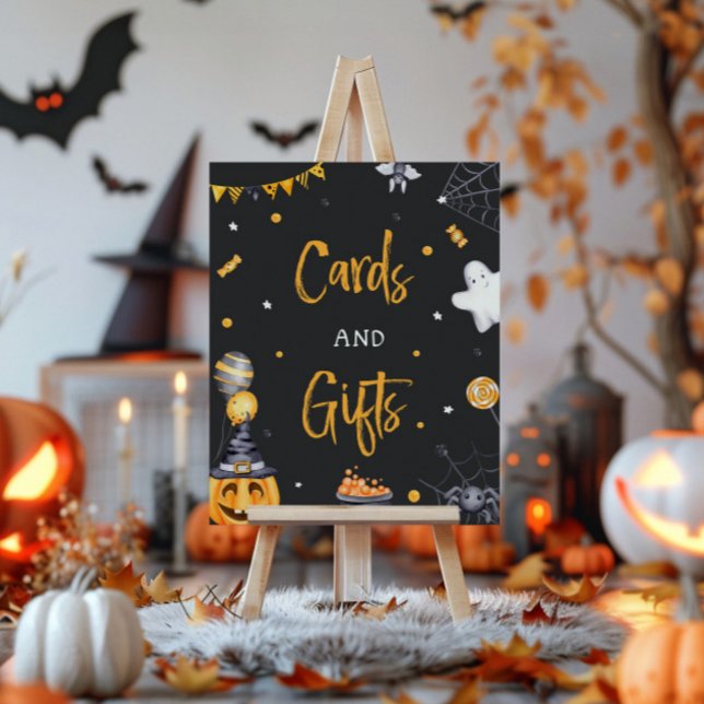 Póster Halloween Party Spooky Birthday Card and Gift Rótu (Subido por el creador)