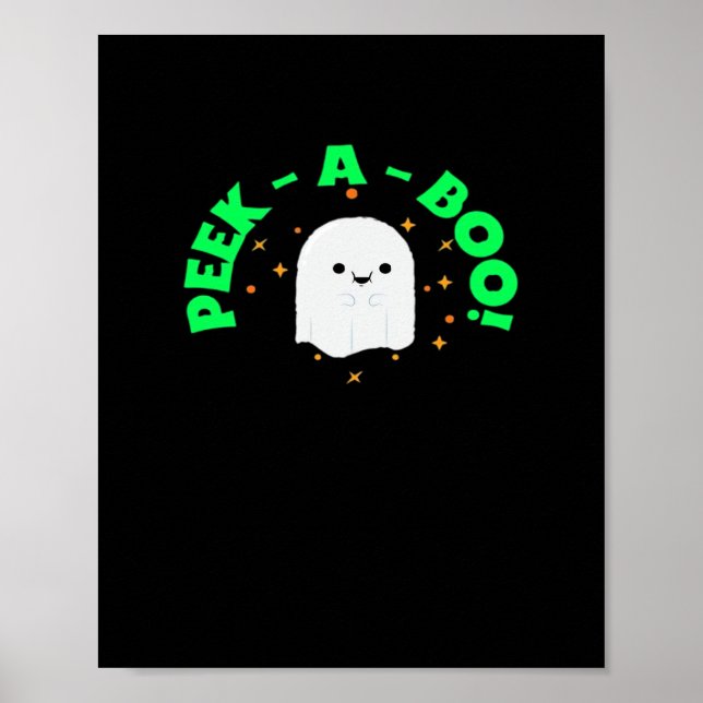 Póster Halloween - Peekabo (Frente)