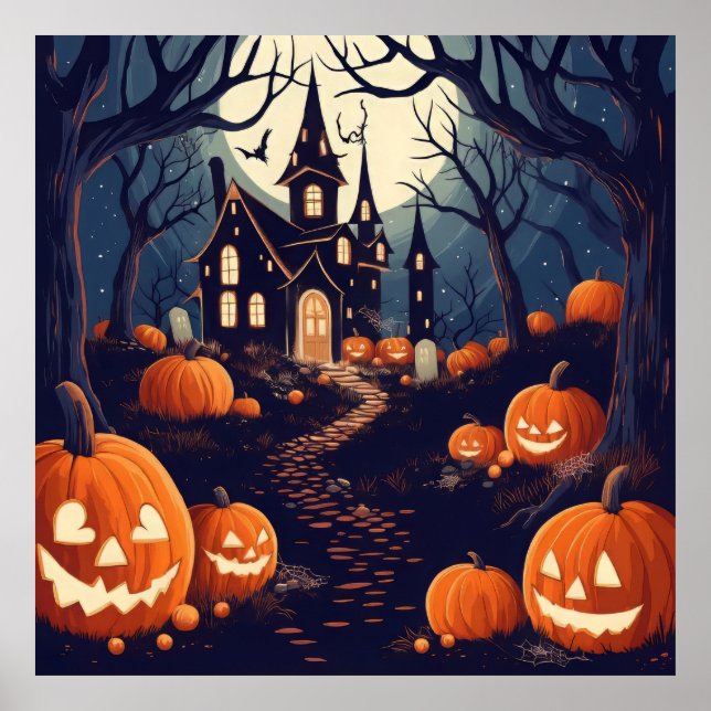 Póster Halloween Poster (Frente)