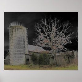 Póster Halloween Poster Haunting Farm Series Print 1A