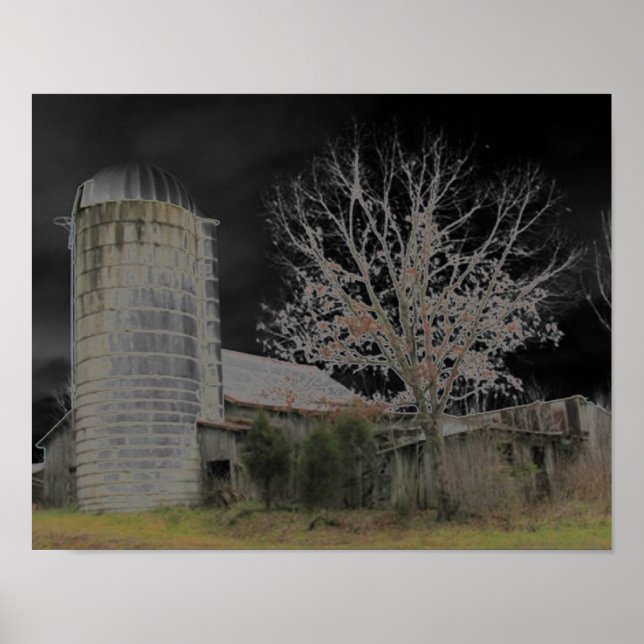Póster Halloween Poster Haunting Farm Series Print 1A (Frente)