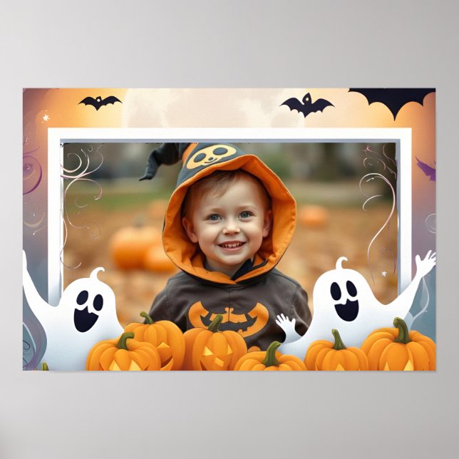 Póster Halloween print for your favorite photo (Frente)