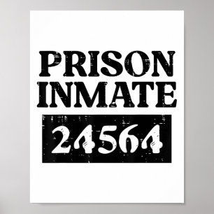 Póster Halloween Prisión Prisionera Prisionero Prisión Fu