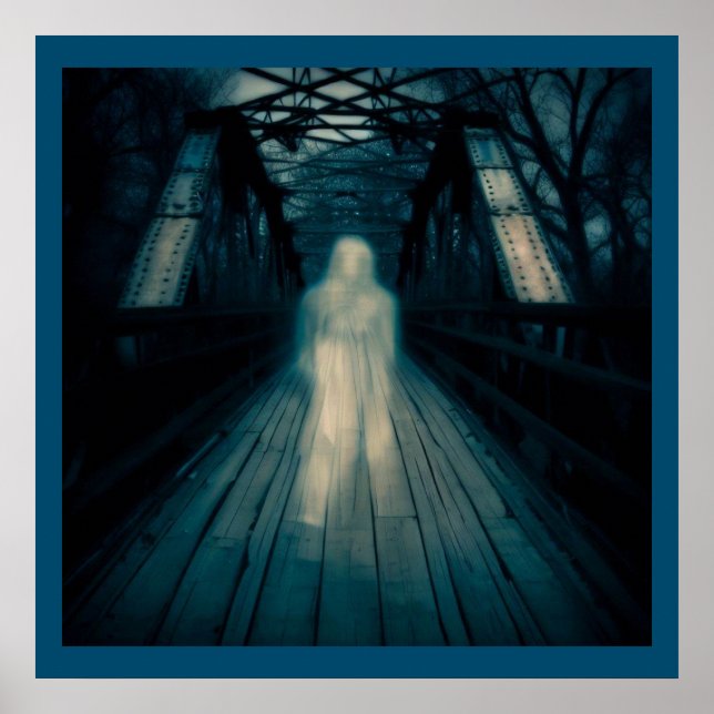 Póster Halloween - Puente embrujado 1 (Frente)