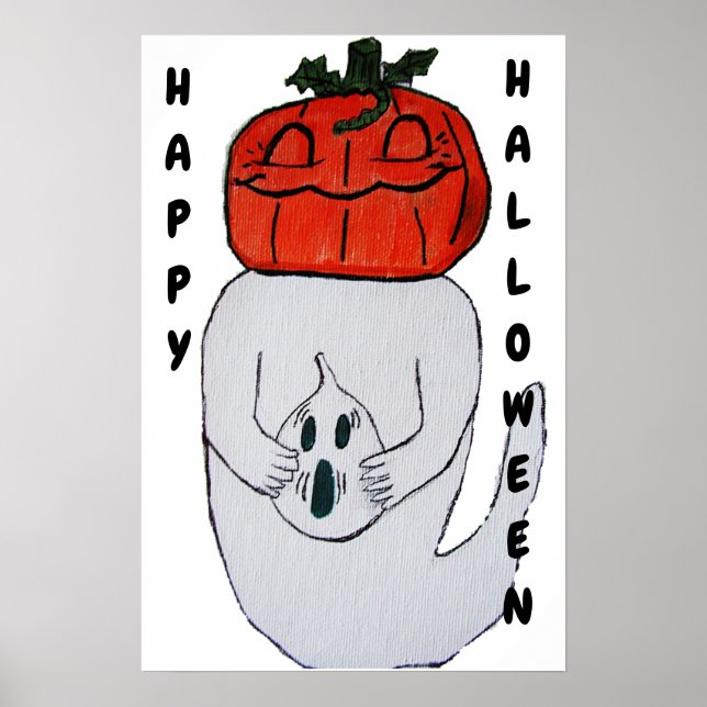 PÓSTER HALLOWEEN PUMPKIN MISCHIEF POSTER (Frente)