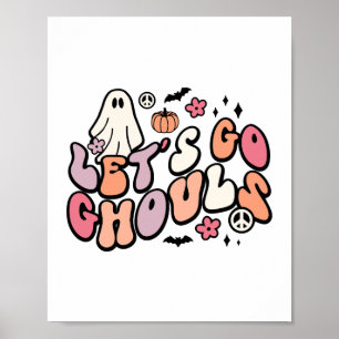 Póster Halloween retro