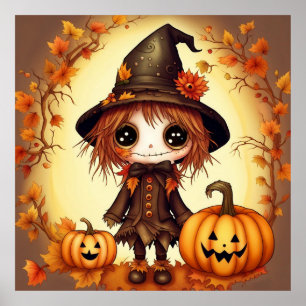 Póster Halloween Scarecrow 1