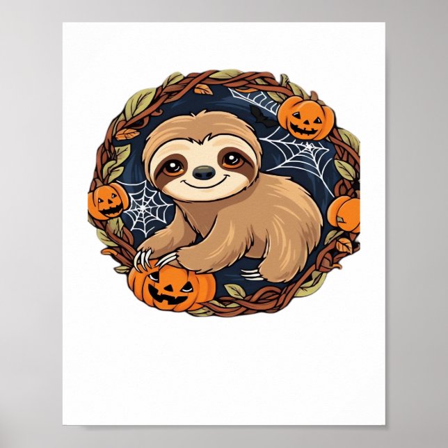 Póster Halloween, Sloth, 31 de octubre, clase de Acción d (Frente)