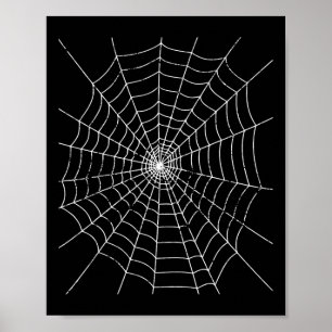 Póster Halloween Spider Web Costume T Shirt