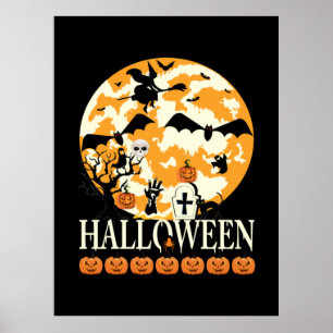 Póster Halloween Un Mundo Donde Hay Octubre