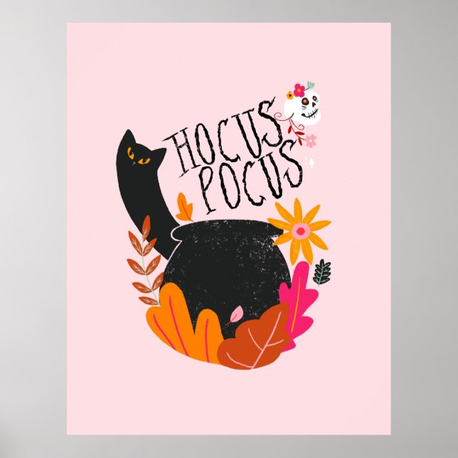 Póster Halloween Vibes • Hocus Pocus (Frente)
