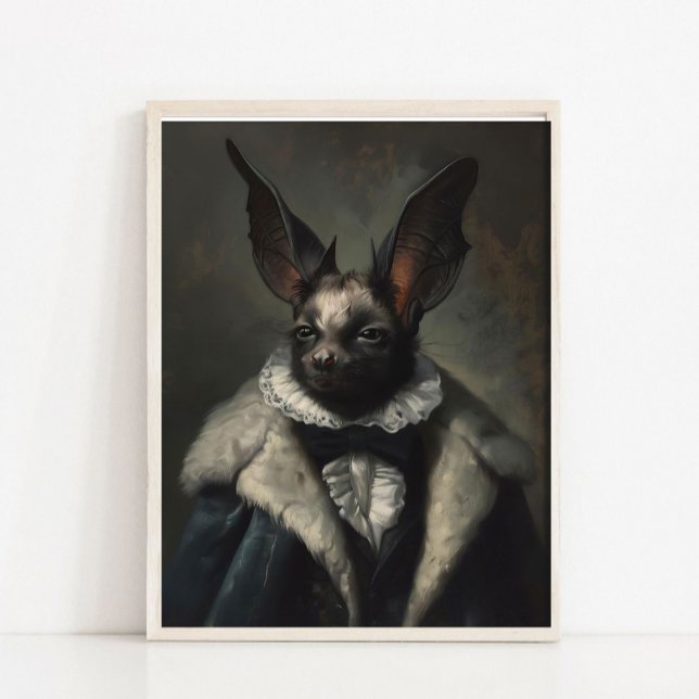 Póster Halloween Wall Art, Halloween Bat Vintage Print,  (Subido por el creador)