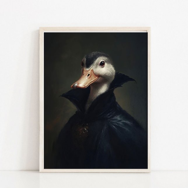 Póster Halloween Wall Art, Halloween Duck Vintage Print,  (Subido por el creador)