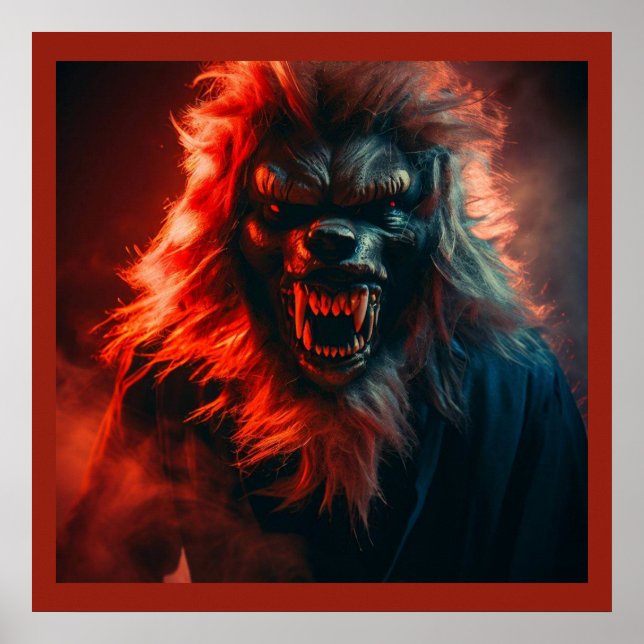 Póster Halloween - Werewolf 4 (Frente)