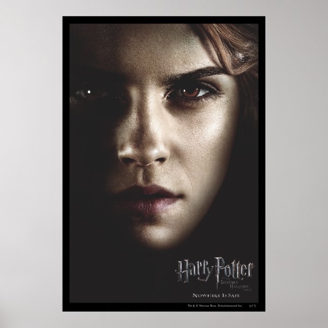 Póster Hallows Mortales - Hermione (Frente)