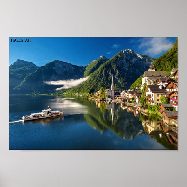 Póster Hallstatt Austria (Frente)