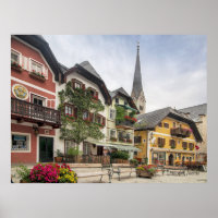 Hallstatt, fotografía pintoresca de Austria