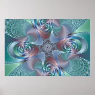 Póster Halo - Fractal