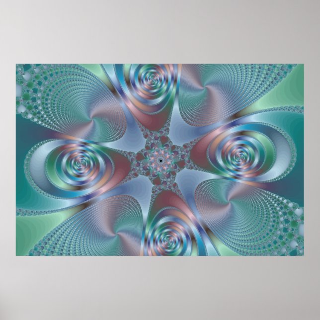Póster Halo - Fractal (Frente)
