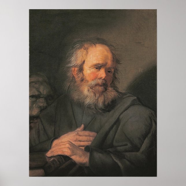 Póster Hals - Con Un Libro (Frente)