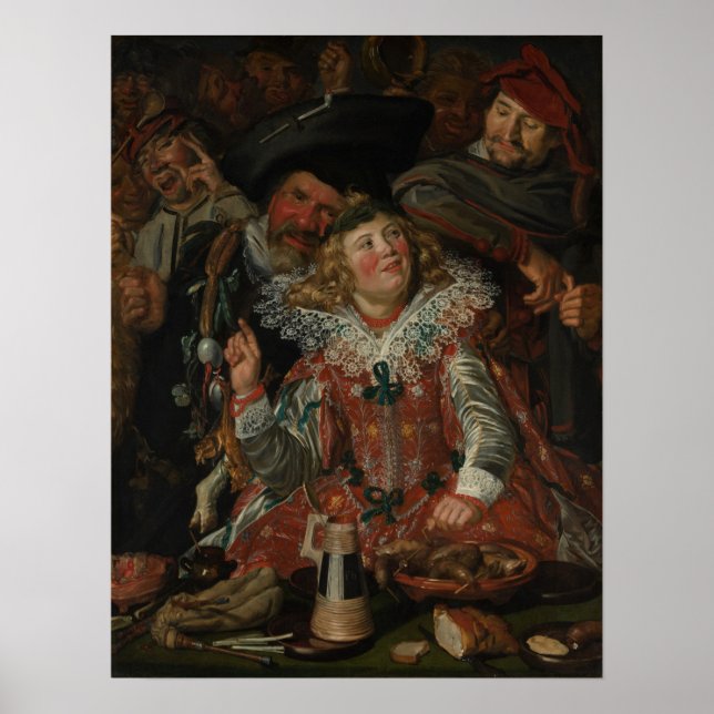 Póster Hals - Merrymakers En Shrovetide (Frente)