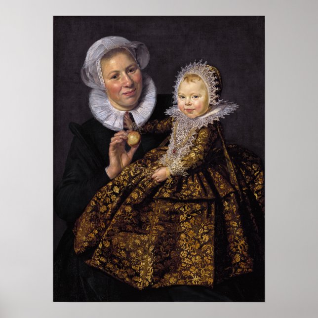 Póster Hals - Mujer Y Niño (Frente)