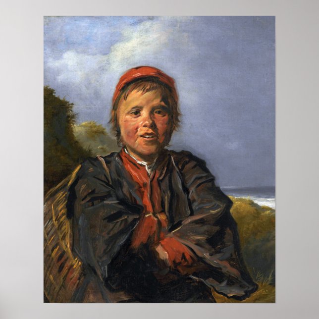 Póster Hals - Niño Pescador (Frente)