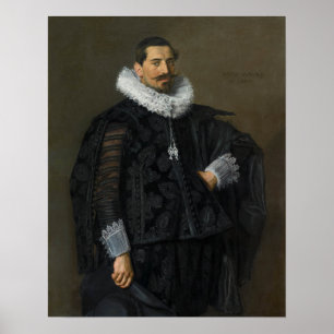 Póster Hals - Retrato De Jacob Olycan Mauritshuis
