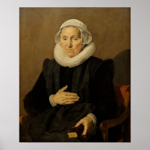 Póster Hals - Retrato De Sara Andriesdr HesSix