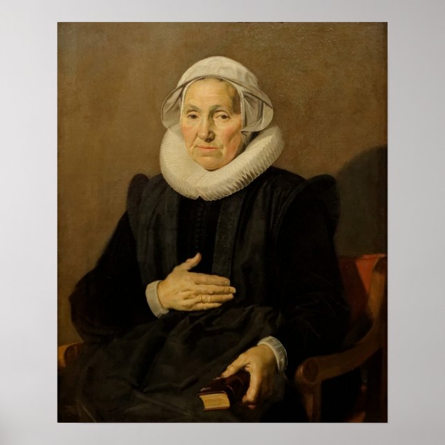 Póster Hals - Retrato de Sara Andriesdr Hessix (Frente)