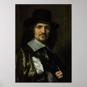 Póster Hals - Retrato Del Pintor Jan Asselyn