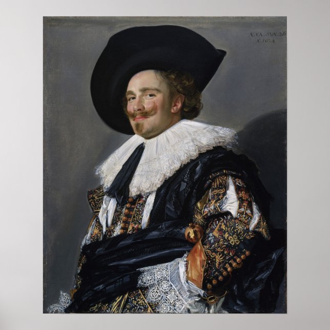 Póster Hals - Soldado Caballero 1624 (Frente)